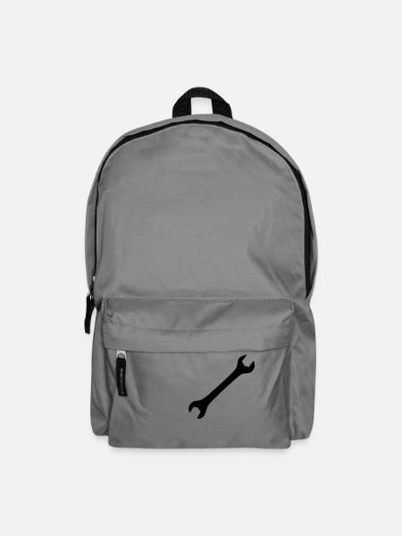 Schraubenschlüssel - Rucksack - Mittelgrau