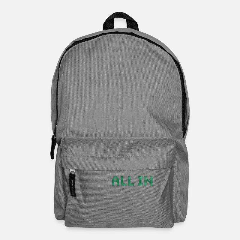 ALL IN - Tout ou rien - Sac à dos - gris éléphant
