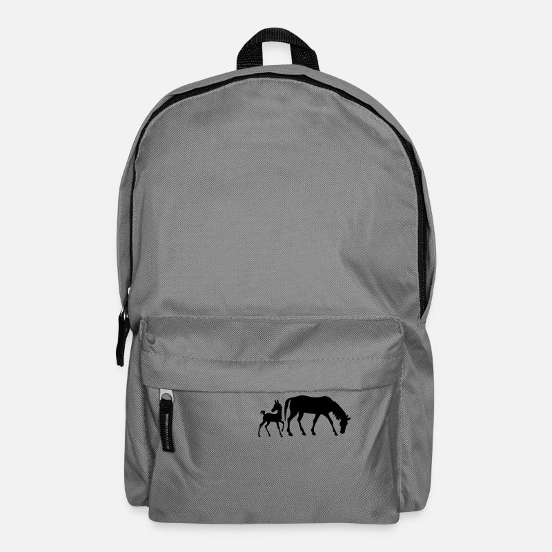Mare and foal - Backpack - elephant grey