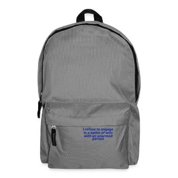 Battle of wits - Backpack - elephant grey - Front