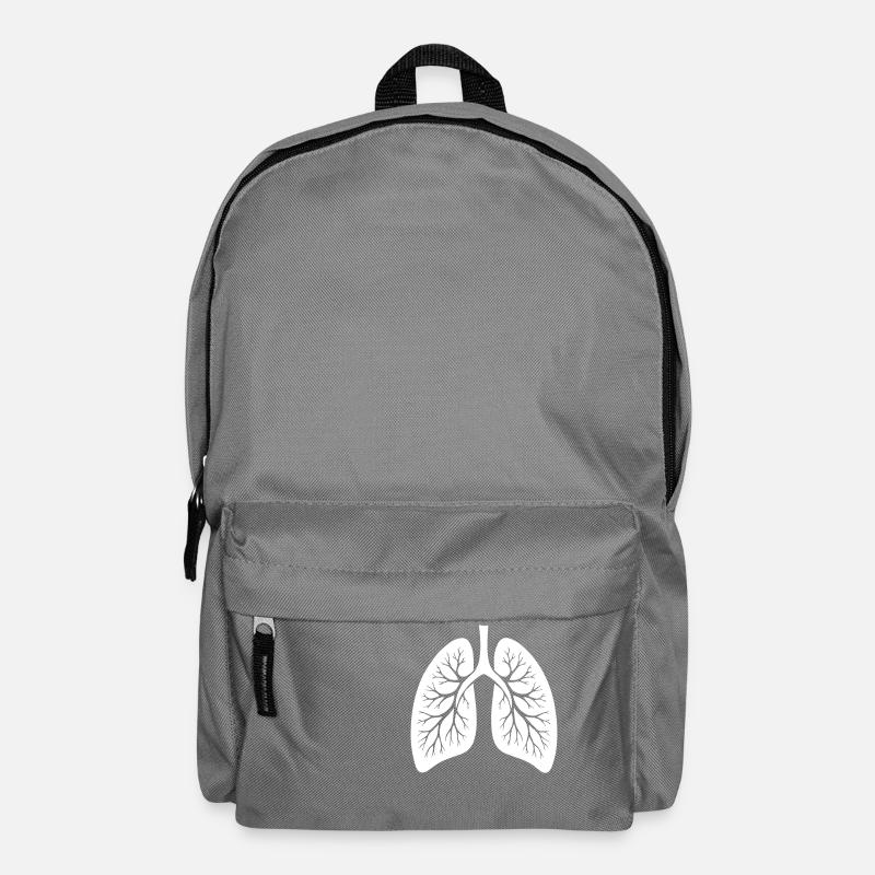 poumon - Sac à dos - gris éléphant