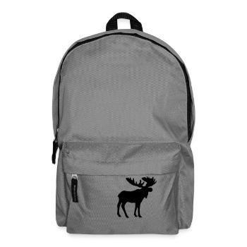 Elch - Rucksack - Mittelgrau - Vorne