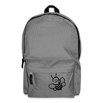 Biene - Rucksack - Mittelgrau - Vorne