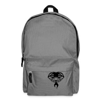 stammes schlange zunge viper 1202 - Sac à dos - gris éléphant - Devant