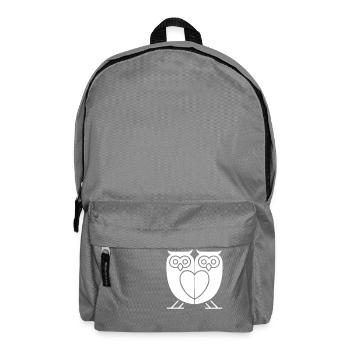 Hiboux 2 - Sac à dos - gris éléphant - Devant