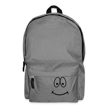 smiley - Rucksack - Mittelgrau - Vorne