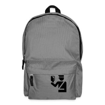 Immigration officer - Backpack - elephant grey - Front