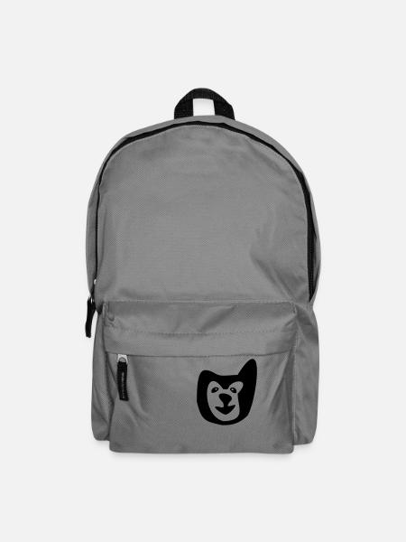 Einohr Bär - Rucksack - Mittelgrau