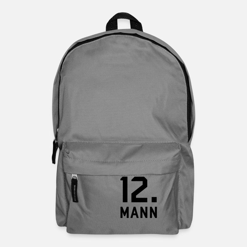 Zwölfter Mann - Rucksack - Mittelgrau