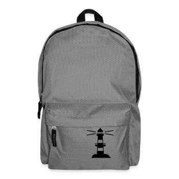 leuchtturm_f1 - Backpack - elephant grey - Front
