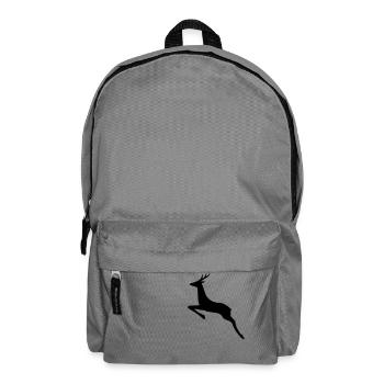 Springender Bock - Rucksack - Mittelgrau - Vorne