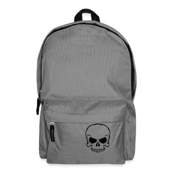 totenkopf - Rucksack - Mittelgrau - Vorne