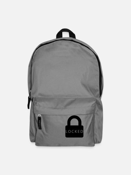 locked - Rucksack - Mittelgrau