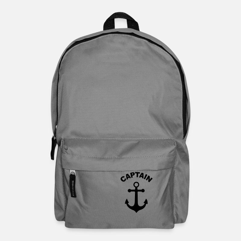 captain - marin - Sac à dos - gris éléphant