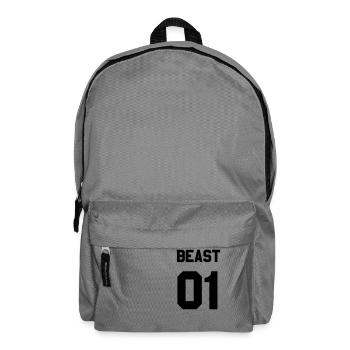 Beast 01 - Rucksack - Mittelgrau - Vorne
