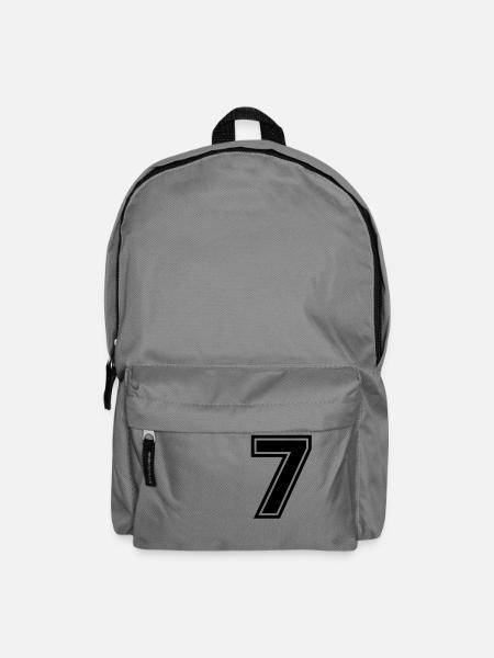 number_seven - Rucksack - Mittelgrau