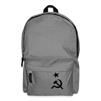 hammer_sichel_stern - Rucksack - Mittelgrau - Vorne