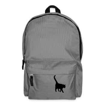 le chat noir - Sac à dos - gris éléphant - Devant