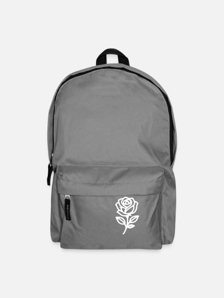 Fleur de rose - Sac à dos - gris éléphant