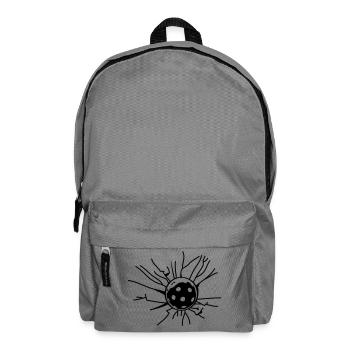 Unihockey 2_1clr - Rucksack - Mittelgrau - Vorne