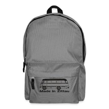 Robur Bus Zittau - Rucksack - Mittelgrau - Vorne