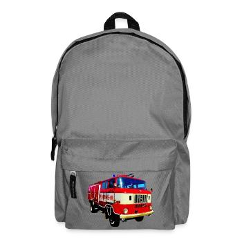 W50 Feuerwehr Spritze IFA - Rucksack - Mittelgrau - Vorne