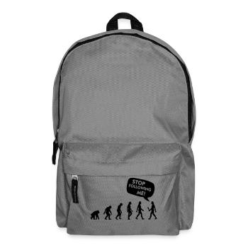 L évolution d'un harceleur - Sac à dos - gris éléphant - Devant