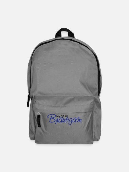 ich_bin_der_braeutigam - Backpack - elephant grey