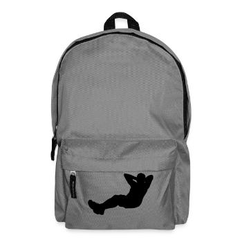 sit up sport - Rucksack - Mittelgrau - Vorne