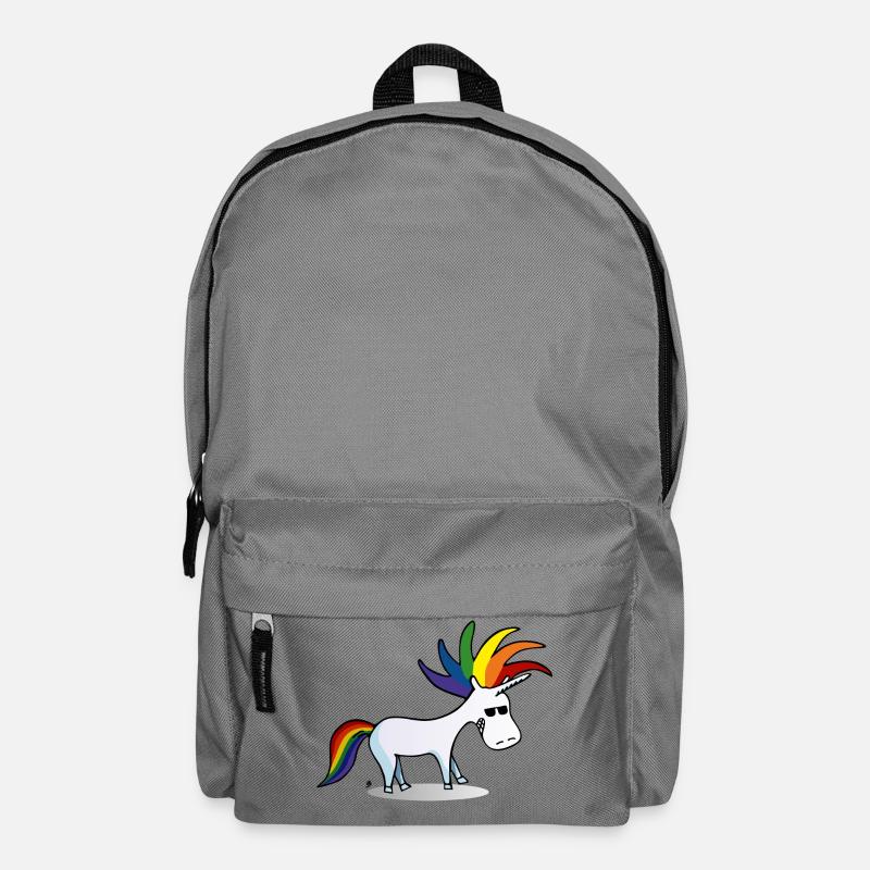 Punk Unicorn - Sac à dos - gris éléphant