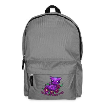 Pussies against  - You can't grab this! - Backpack - elephant grey - Front