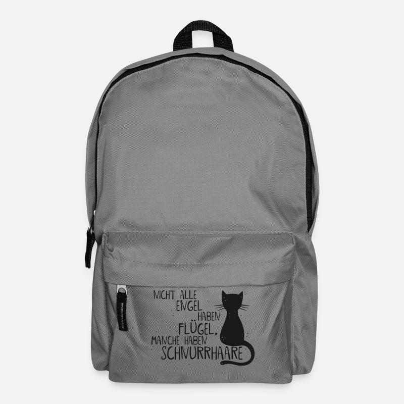 KATZE = ENGEL - Rucksack - Mittelgrau