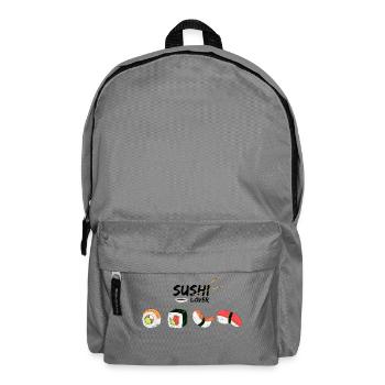 Sushi Lover - Backpack - elephant grey - Front