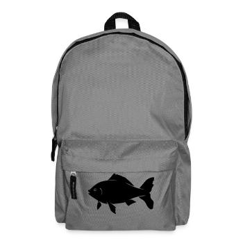 fish - Rucksack - Mittelgrau - Vorne