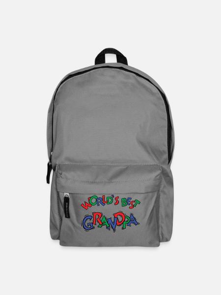 Welt bester Großvater - Rucksack - Mittelgrau
