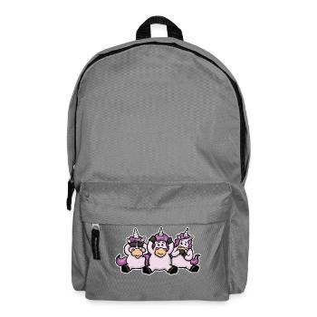 nichtshorn.png - Rucksack - Mittelgrau - Vorne