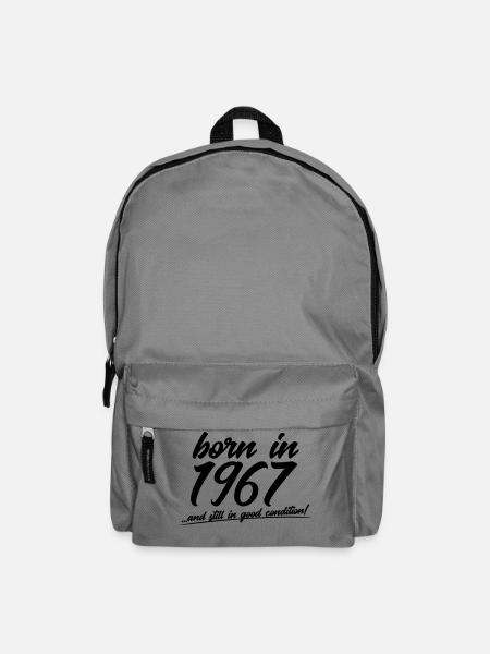 né en 1967 et encore en bon état - Sac à dos - gris éléphant