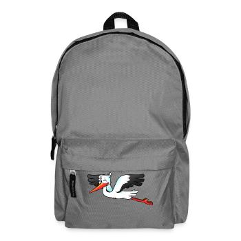 stork27 - Rucksack - Mittelgrau - Vorne