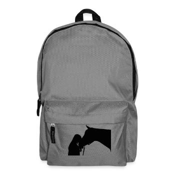 Pferd - Rucksack - Mittelgrau - Vorne
