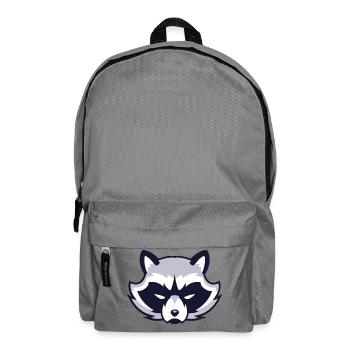 racoon - Backpack - elephant grey - Front