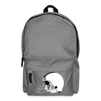 Football helmet - Backpack - elephant grey - Front