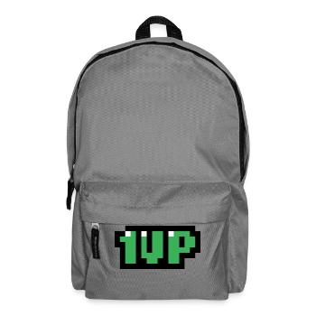 1up vert - Sac à dos - gris éléphant - Devant