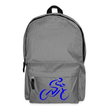 bicycle mountain bike cyclist mountainbike fahrrad - Rucksack - Mittelgrau - Vorne
