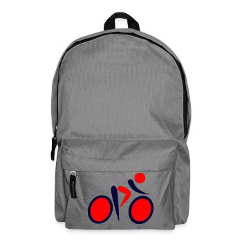 bicycle mountain bike cyclist mountain bike - Backpack - elephant grey - Front