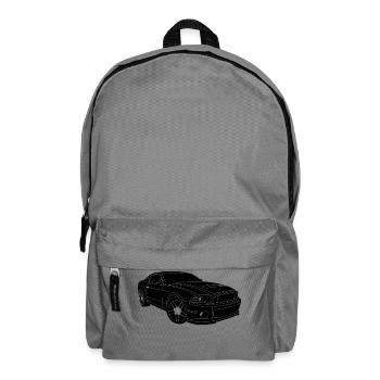 voiture - Sac à dos - gris éléphant - Devant
