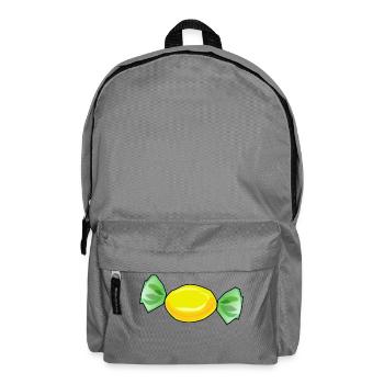 chocolate sweets candy chocolate26 - Backpack - elephant grey - Front
