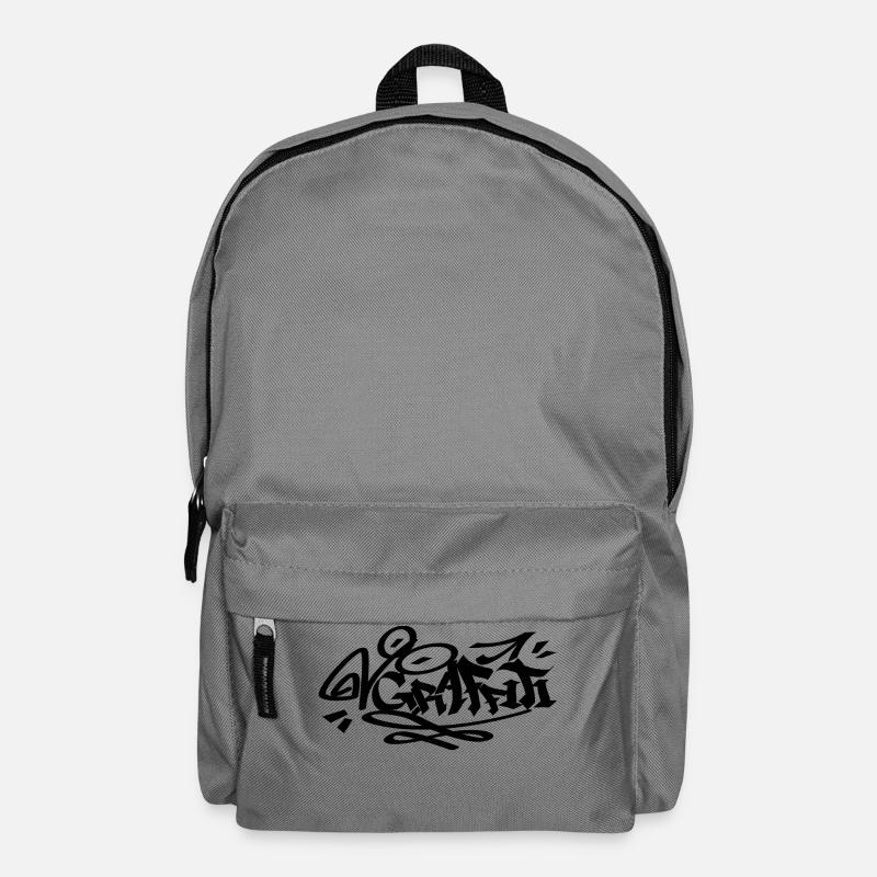 BLACK Graffiti - Backpack - elephant grey