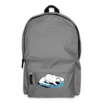 L'ours polaire - Sac à dos - gris éléphant - Devant