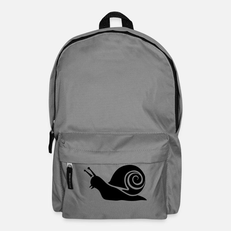 Schnecke - Rucksack - Mittelgrau