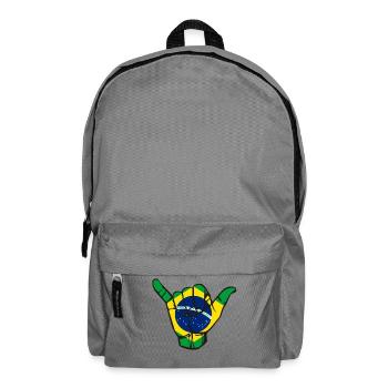 Hangloose, Brazilian Jiu-Jitsu, BJJ Shirt - Sac à dos - gris éléphant - Devant